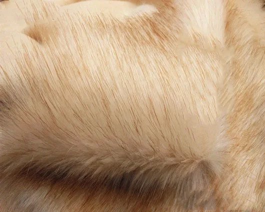 High-grade Dye tip faux fox fur,pile 3.5cm Plush fabrics,Fur collar cloth,10 color available,170cm*45cm(half yard)/pcs