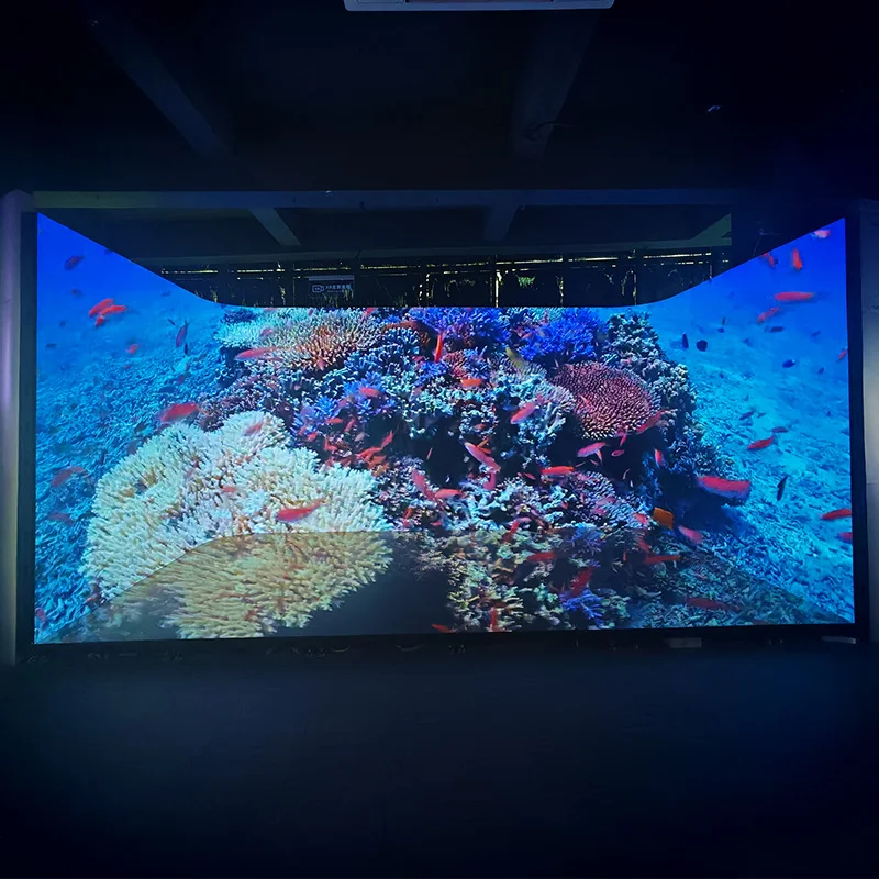 Virtual Production P2.5/P1.8 16Bit 2880Hz LED Film Background Wall for Retail Store & Education Use