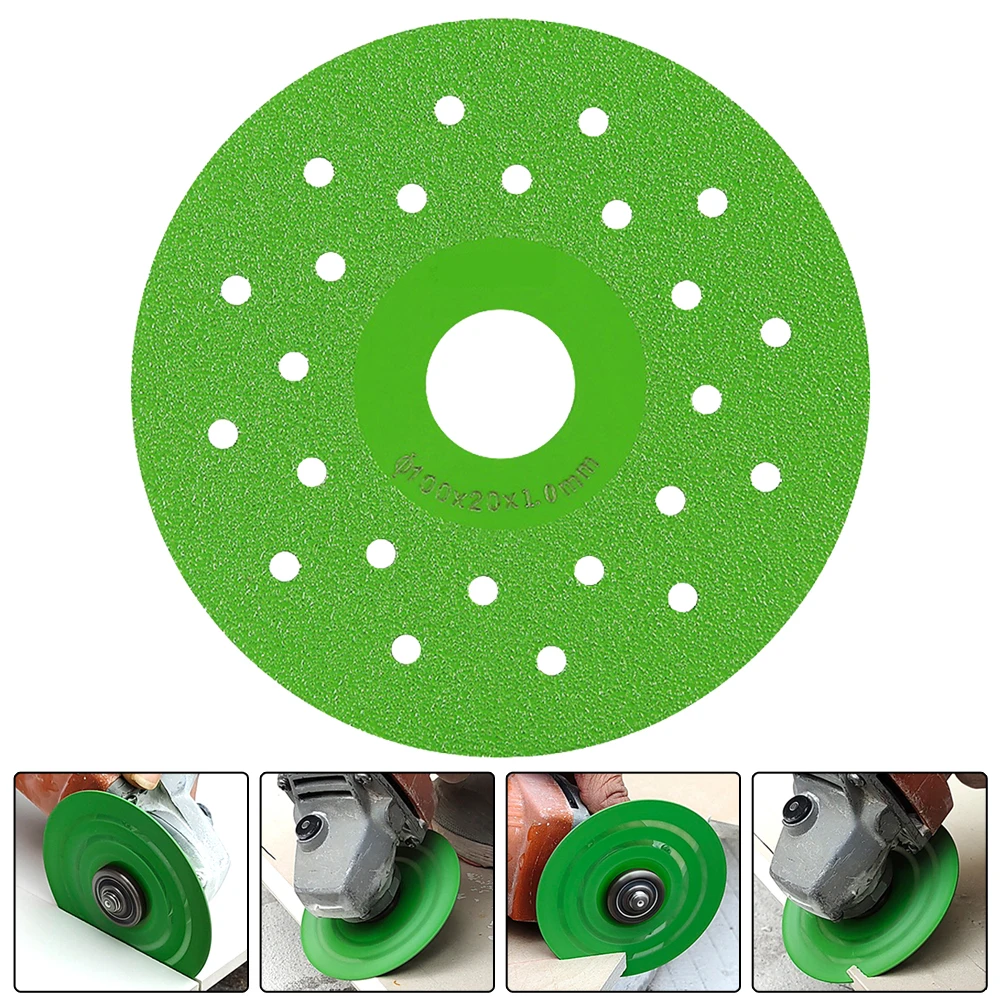 

Glass Cutting Disc Diamond High Manganese Steel For 100 Type Angle Grinder Ceramic Tile Jade Polishing Grinding Disc