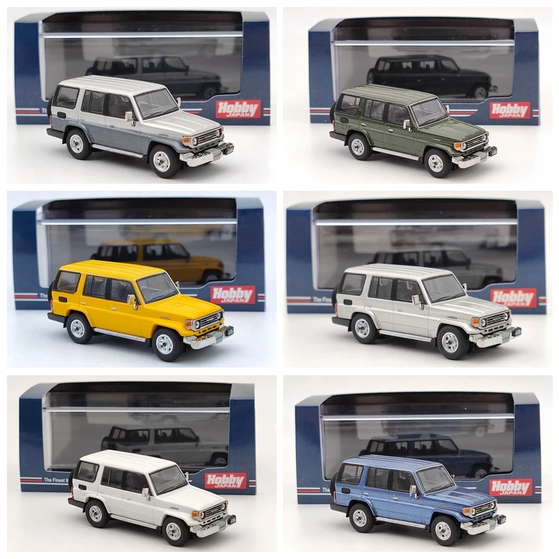 Hobby Japan 1/64 for Land Cruiser LC60 Diecast Model Car Kids Toys Gift