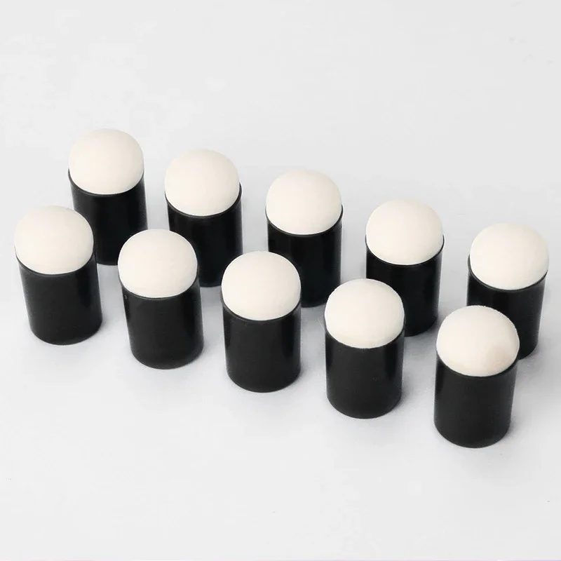 10 قطعة مهود الأصابع الإسفنجية لتلوين الوجه وأدوات الرسم للأطفال DIY بها بنفسك اليدوية اللوحة الضغط غطاء للأصابع