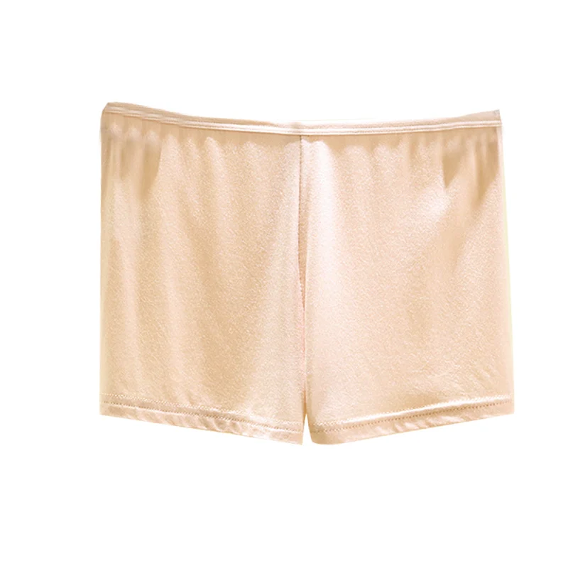 Mod High-Waist Women's Boting Pants Summer Thin Close-Fitting Briefs Se orts Pure Color Prevent Exposure