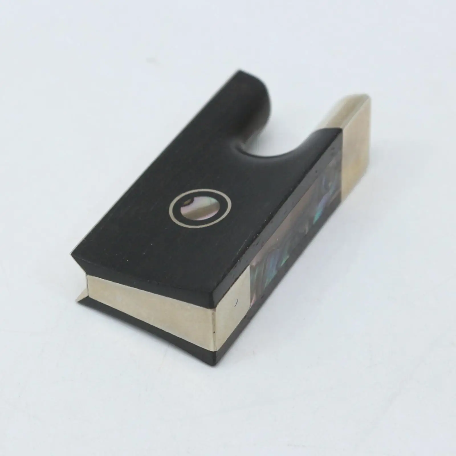 Violin Bow Frog Ebony Baroque Style Replacement Easy Install for Advanced 4/4 Violin Musicians