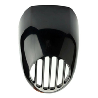 For Harley Davidson 883 XL1200 Motorcycle Black Headlight Grill Fairing Cover ABS Plastic 5.75\