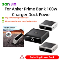 Silicone Protective Case for Anker Prime Bank 100W Charger Dock Power Anti-collision And Anti-touch 360° All-round Protection