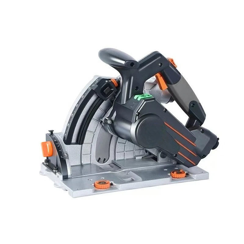 SJ-60 Dust-Free Track Saw, New Electric Plunge Circular Saw for Drywall Gypsum Board Wood Panel Cutting