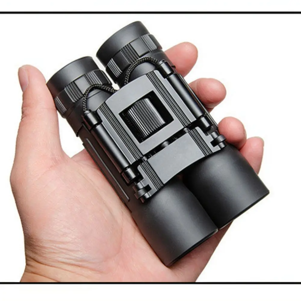 Compact Folding Binoculars High Definition Optical Sight Professional Outdoor Bird Watching Hiking Travel Gear Equipment
