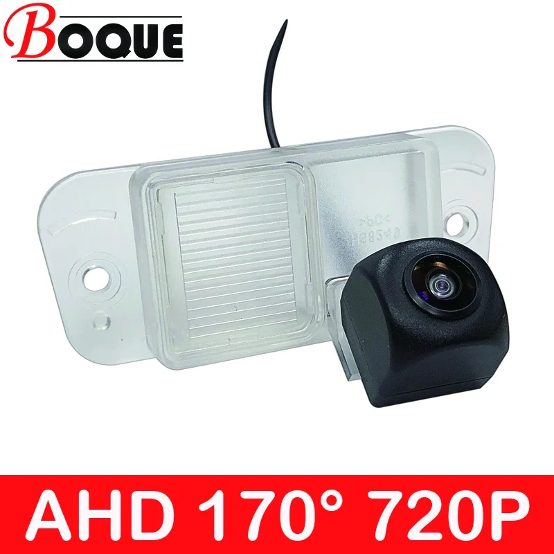 BOQUE 170 Degree 1280x720P HD AHD Car Vehicle Rear View Reverse Camera for Micro for SsangYong New Actyon Nomad 2006~2018