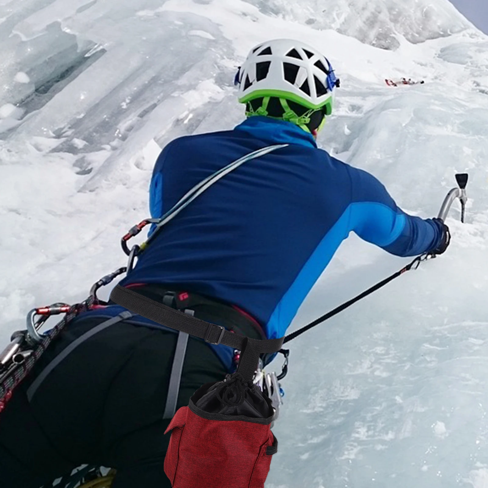 

Rock Climbing Anti-slip Powder Bag Chalk Bags Bucket Bouldering Accessories for Storage Fitness