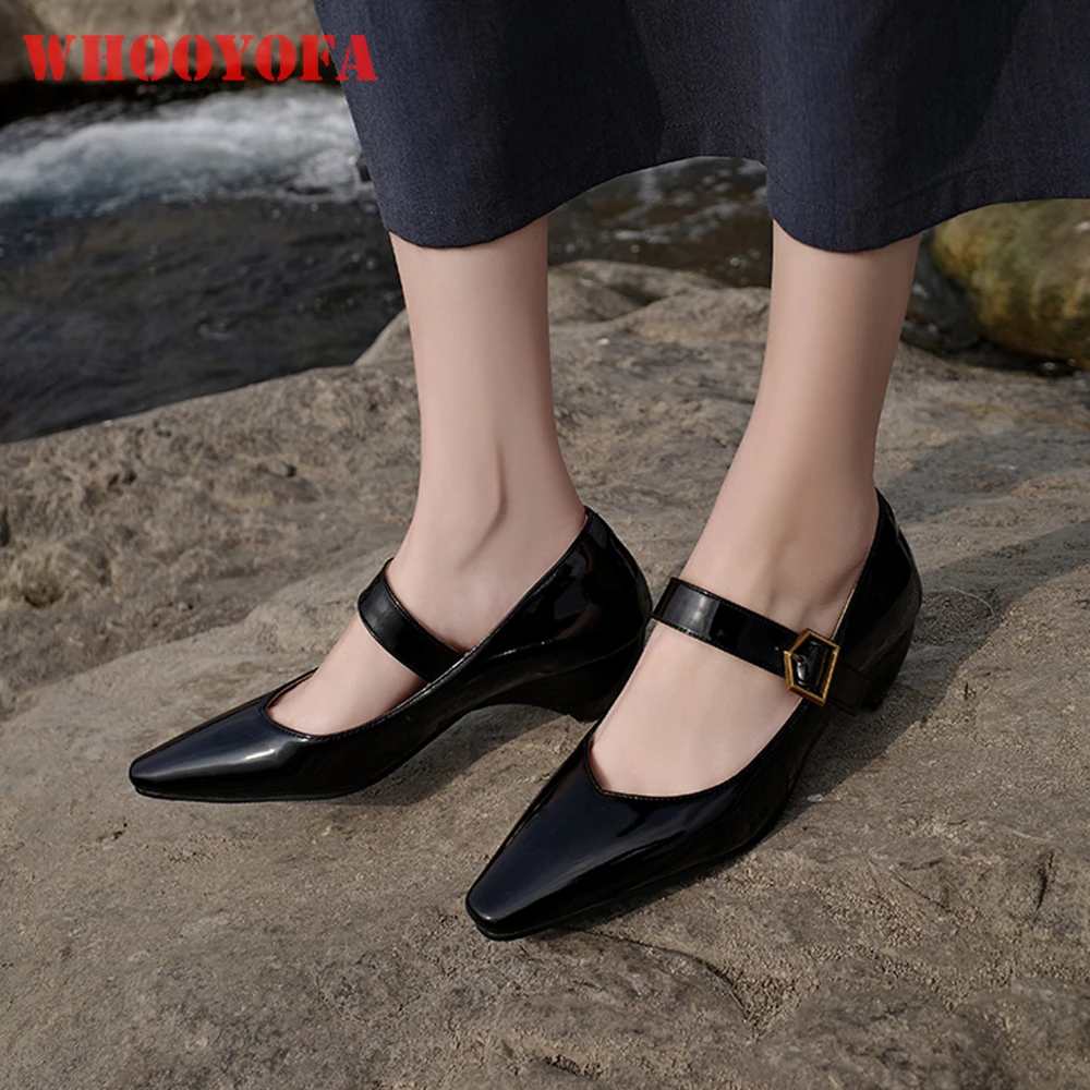 2026 Autumn Novelty Women Pumps High Heels Wide Fit Lady Party Shoes Large Small Plus Size 12 32 43 48 Non-slip Pointed Toe