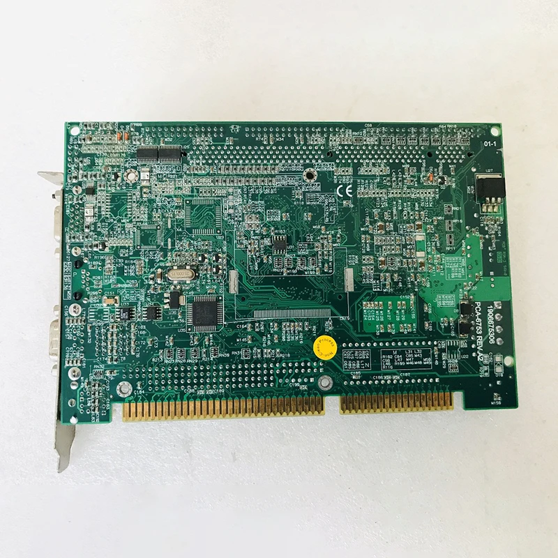 PCA-6753 Rev A2 PCA-6753F Voor Advantech Isa Half-Lengte Kaart Industriële Controle Apparatuur Machine Moederbord