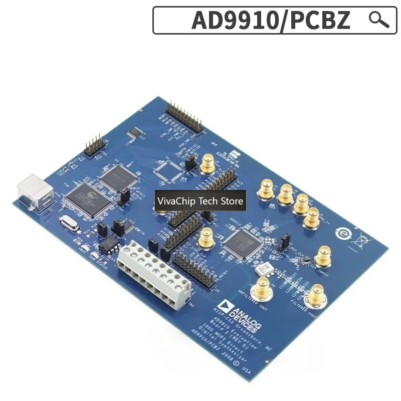 VivaChip TechAD9910/PCBZ DDS Development Board 14-Bit DAC Evaluation Board Digital Signal Generator Module