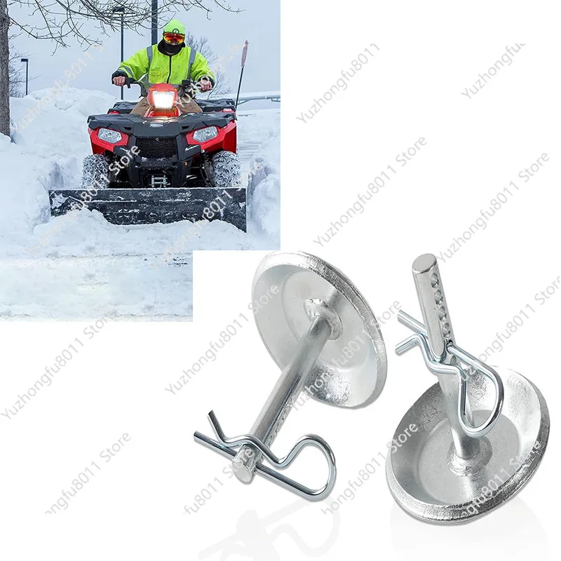 Snow Remover Metal Non-slip Replacement Shoes Non-slip Snow Plow Blade Base Adjustable