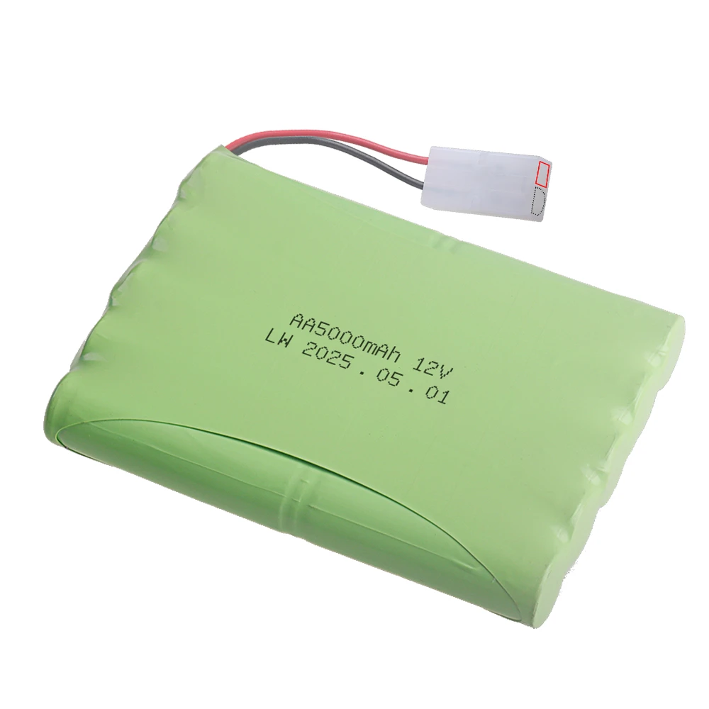 12V 5000mAh NiMH Battery For Rc Toys Cars Tanks Trucks Robot Gun Boat 12V Rechargeable Ni-MH Battery Pack H Model upgarde 700mah