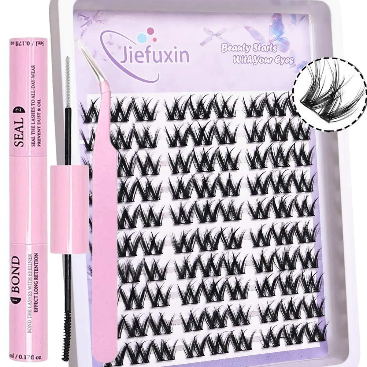 D Curl Küme Kirpik Uzatma DIY  - Eyelash Extension Equipment incelemesi ve fiyatı