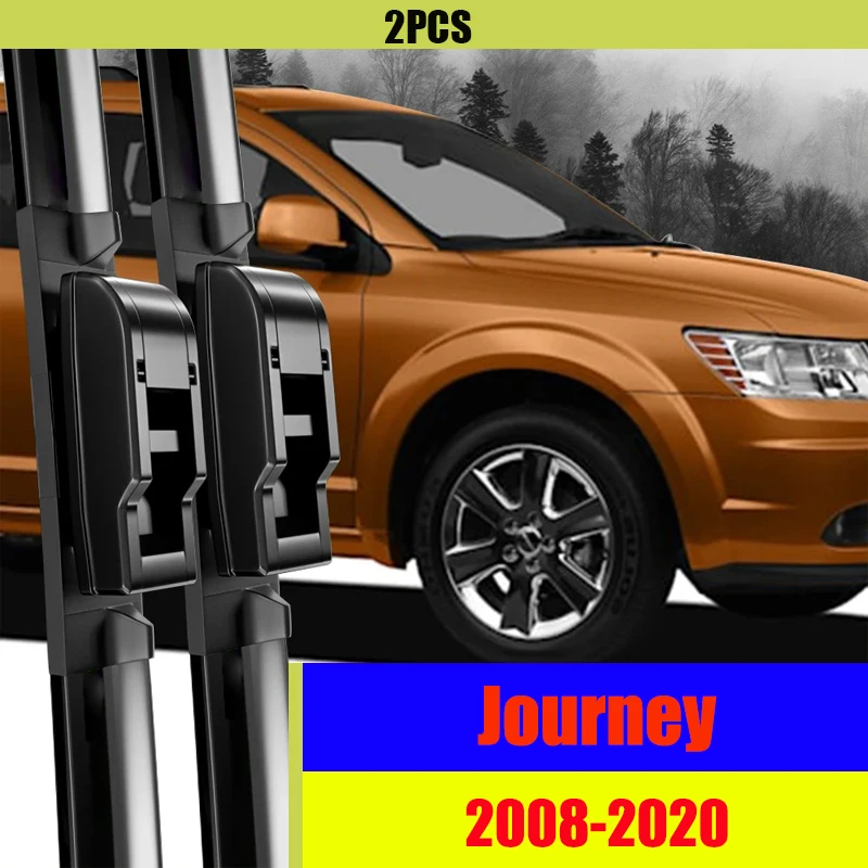 

For Dodge Journey Front Wiper Blades 2008-2020 2010 2011 2013 2014 2017 2019 Windscreen Windshield Window Accessories 24"+18"