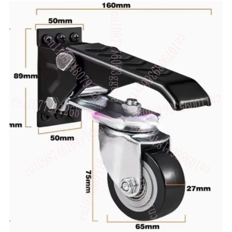 

SucceBuy 165 фунтов, 2,5 дюйма, набор из 4 роликовых колес для рабочего стола, выдвижное понижающее колесо, 360 градусов ° Вертлюг для столов и оборудования