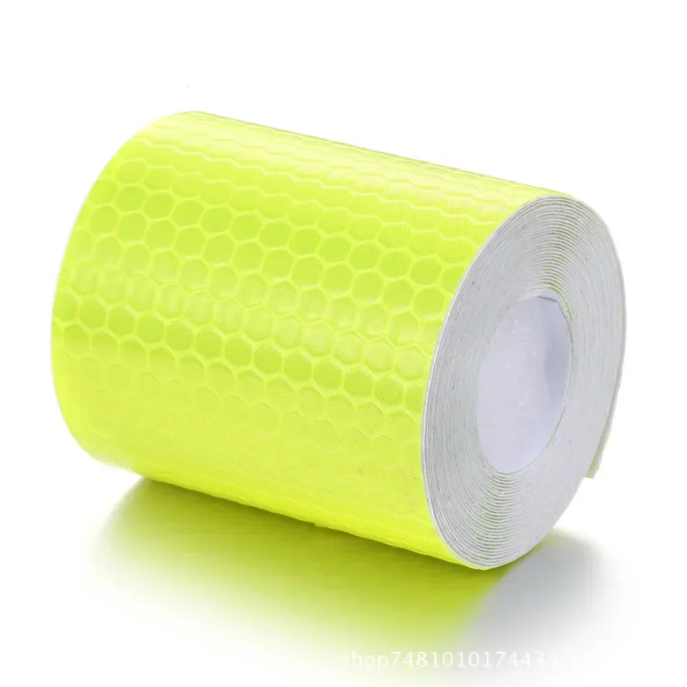 1 Roll 5cm*3m Safety Reflective Tape for Car Armband Night Reflective Sticker Safety Warning Tape Strap Reflective Sticker