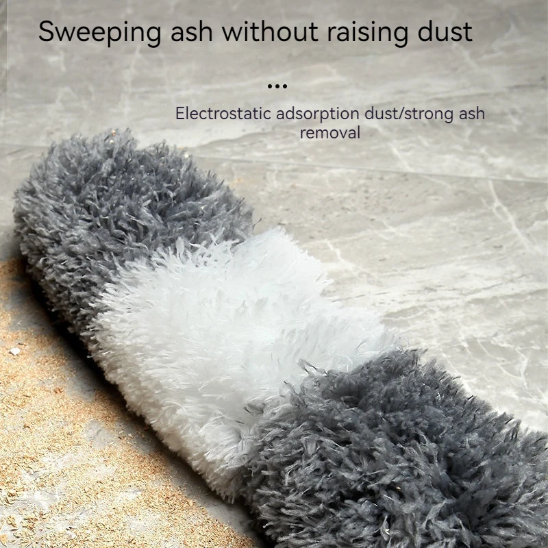 Cleaning Dust Duster Up To 2.8 Meters, Feather Duster for Dust Removal, Household Retractable and Curved, Sweeping Spider Webs