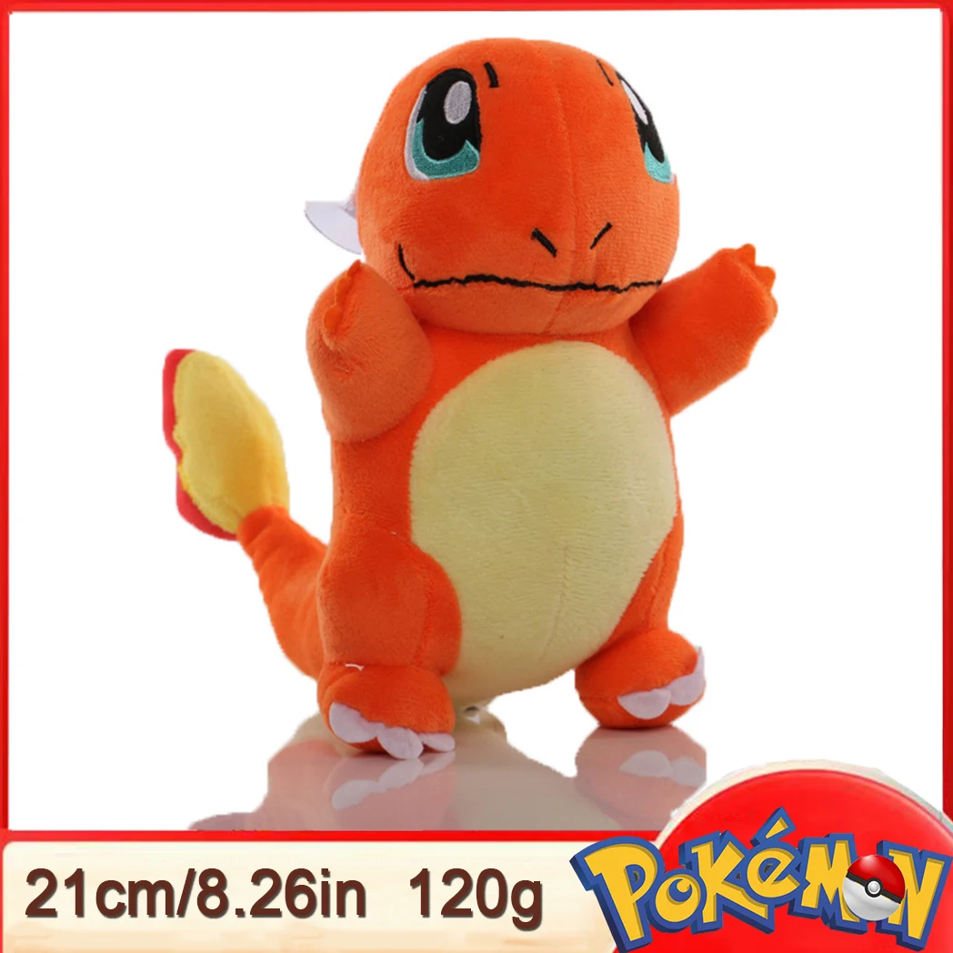 15-25CM Pokémon Plüschtier Pikachue Gengar Raichu Squirtle Eevee Charmander Bulbasaur Mewtwo Kindergeburtstag Weihnachtsgeschenke