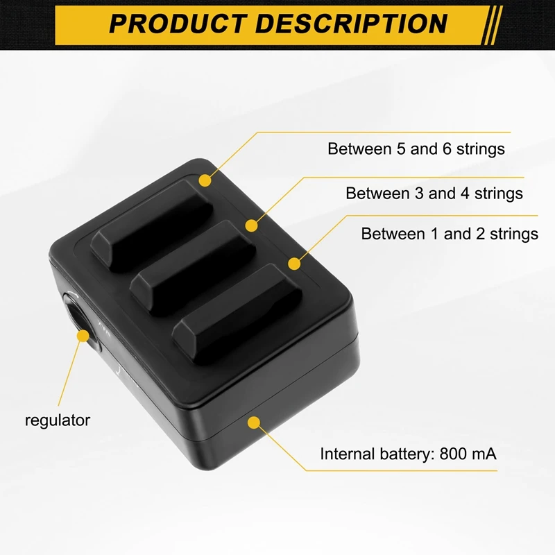 

Симулятор звука гитары Guitar Tone Completer Sound Opener имитирует вибрацию при реальном игре на гитаре, раскрывая полный звуковой потенциал HK-01