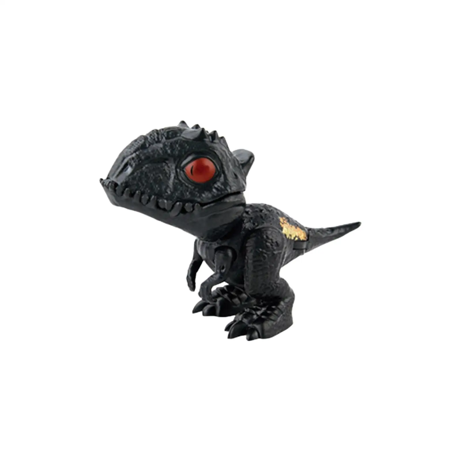 Biting Finger Dinosaur Toy com articulações flexíveis, Action Figure para Props, 2 pcs