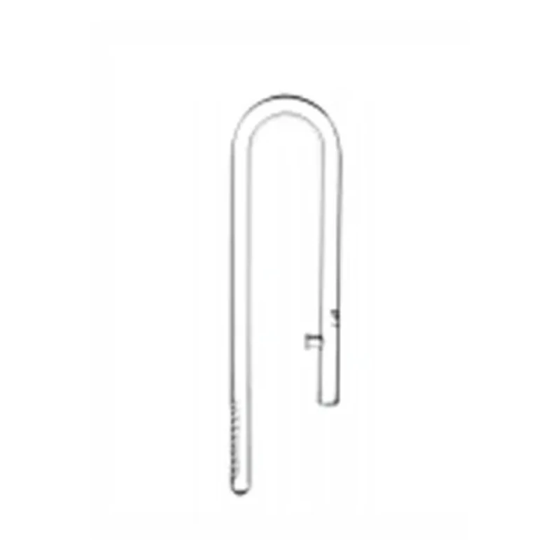 VIV ADA Quality Glass Orchid Pipe Outflow Inflow Mini Size New for Aquarium Filter Tube and Water Pump