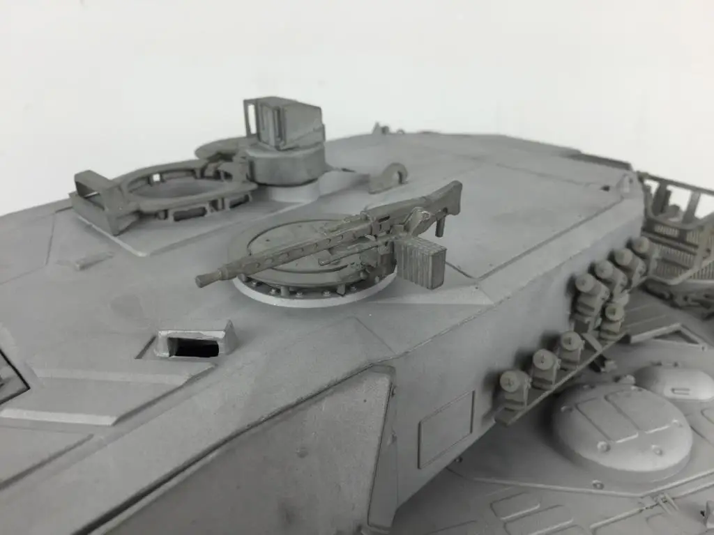 W magazynie 1/16 Skala Heng Long Leopard2A6 RC Tank 3889 Metalowy model karabinu maszynowego Części zamienne DIY TOUCAN do zabawek Armia Samochód TH13122