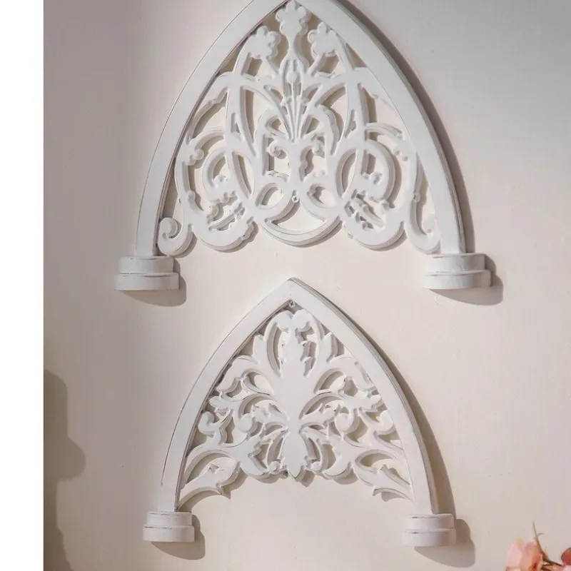 Ethnic style wall-mounted hollow decoration simple hanging office homestay home decoration wall hanging European retro Internet