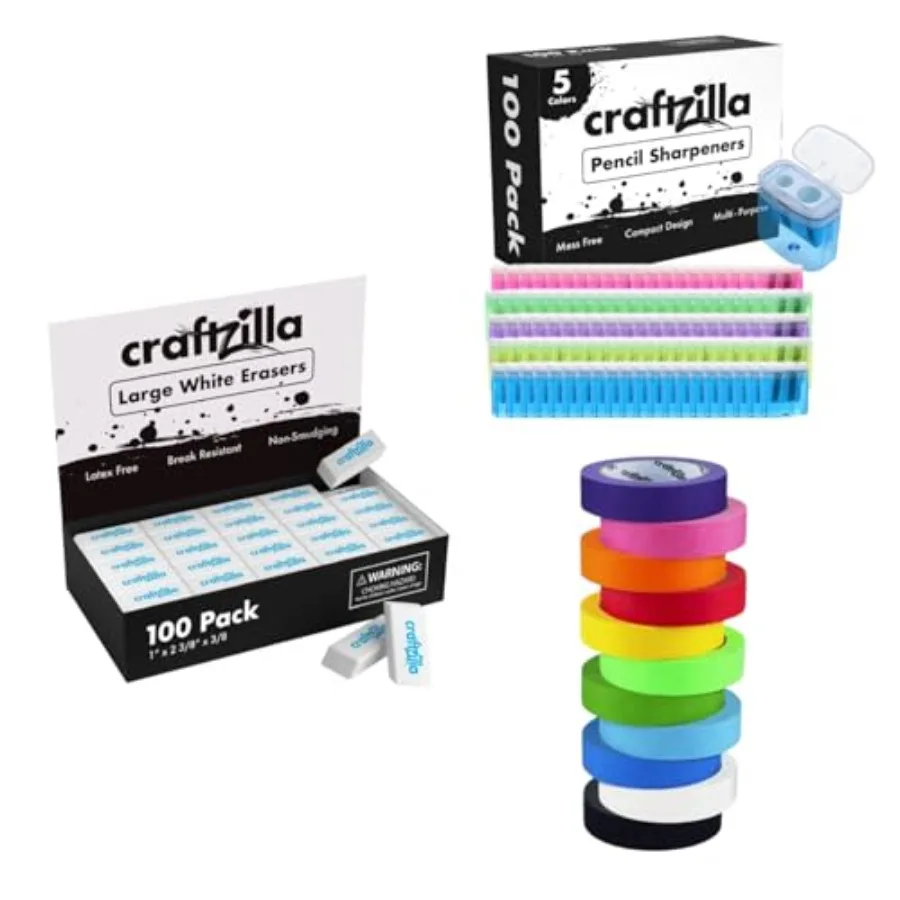 Erasers Sharpeners …