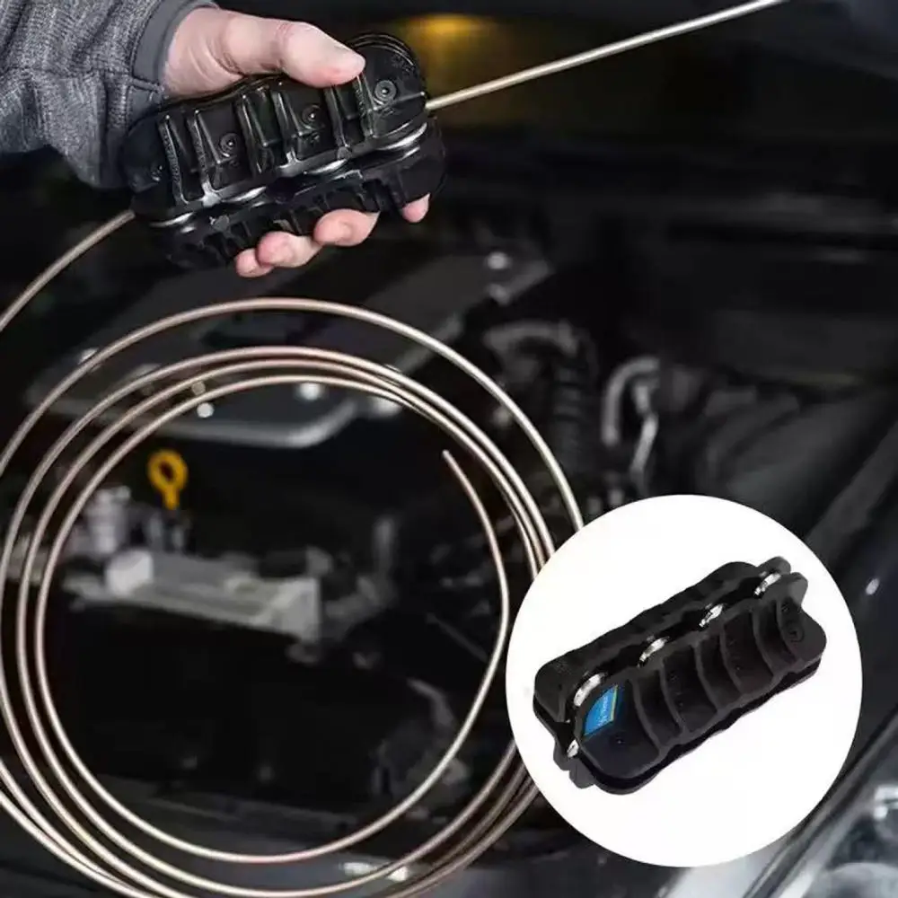 Handheld Copper Tube Straightener Tool For Deyun Automotive Oil Pipe HVAC System Repair Equipment Aluminum Metal Repairing