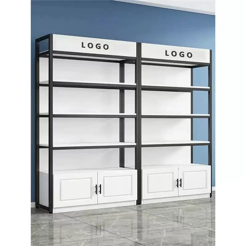 custom.Adjustable Multi-Tier Display Shelf Wine Shop, Supermarket  Retail