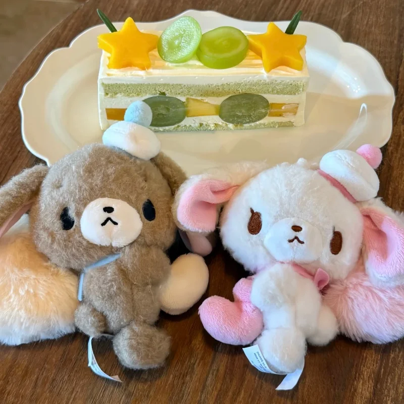 

Набор плюшевых брелоков Sanrio Mocha и Wish Me Mell в виде воздушных шаров-сердец, милые плюшевые подвески для сумок, очаровательный подарок для фанатов