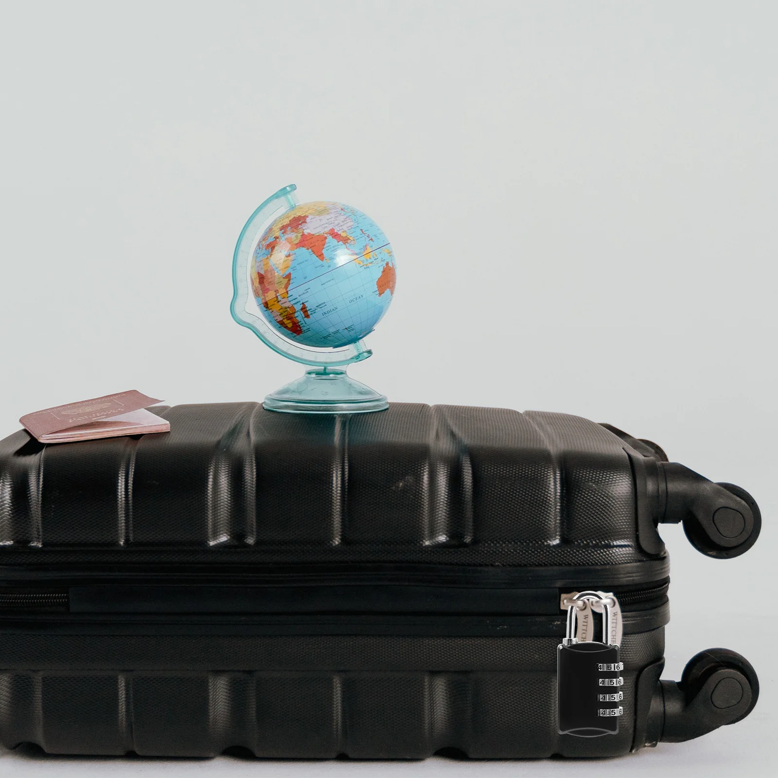 

1pc 4 Digit Combination Lock Zinc Alloy Portable Durable For Gym Toolbox Case Padlock Security Hardware