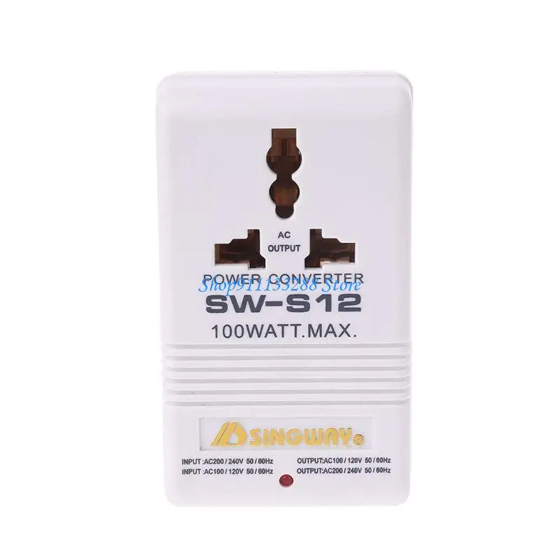 

G88D AC110V/120V to 220V/240V Step Up & Down Power Converter Watt