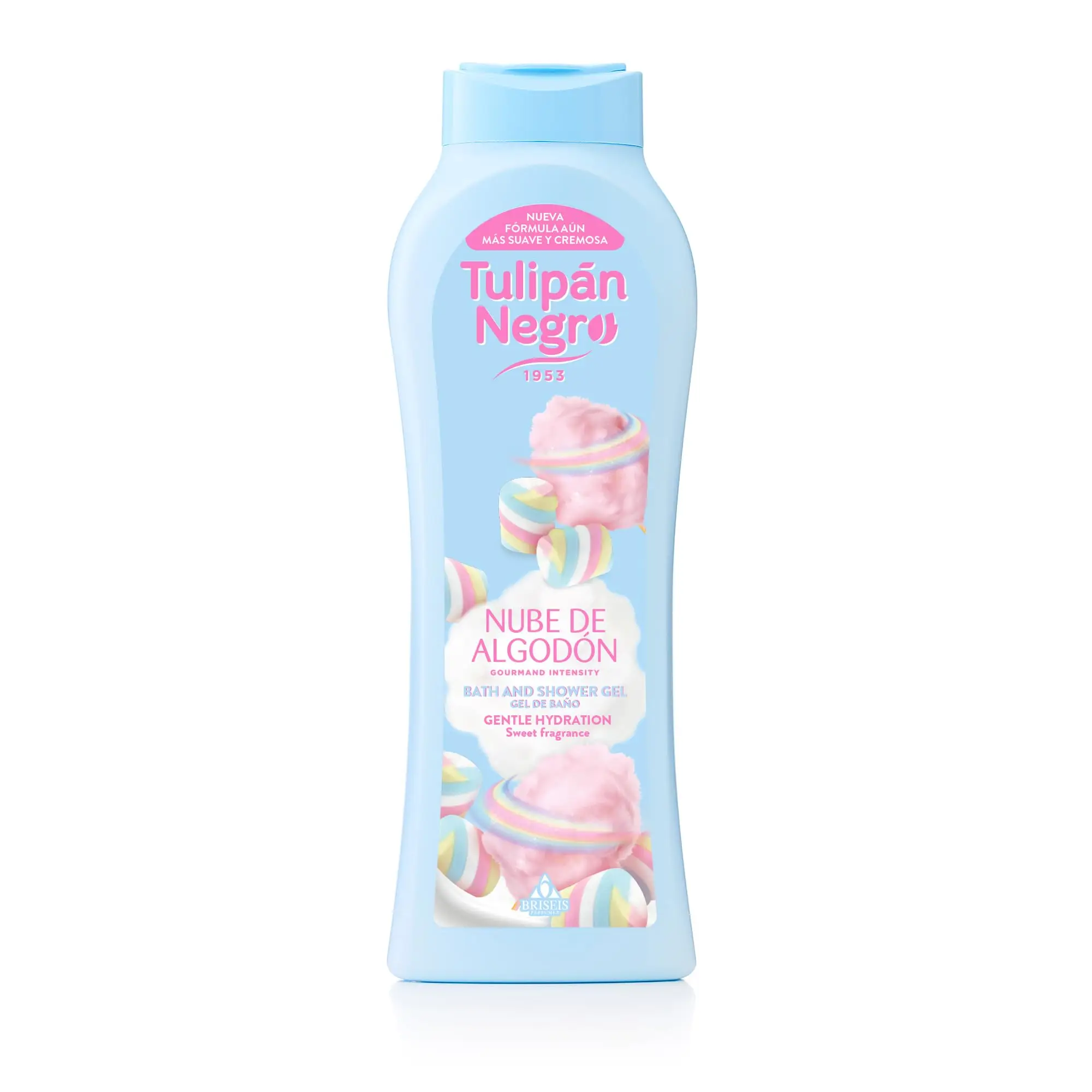 Black tulip cloud cotton bath gel 650 ml