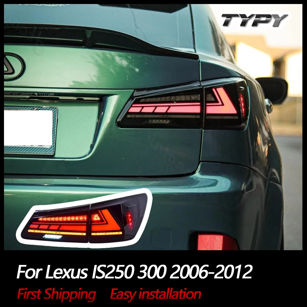 

Car Full LED Tail Lights With Start Animation Sequential Indicator For Lexus IS250 300 2006-2012