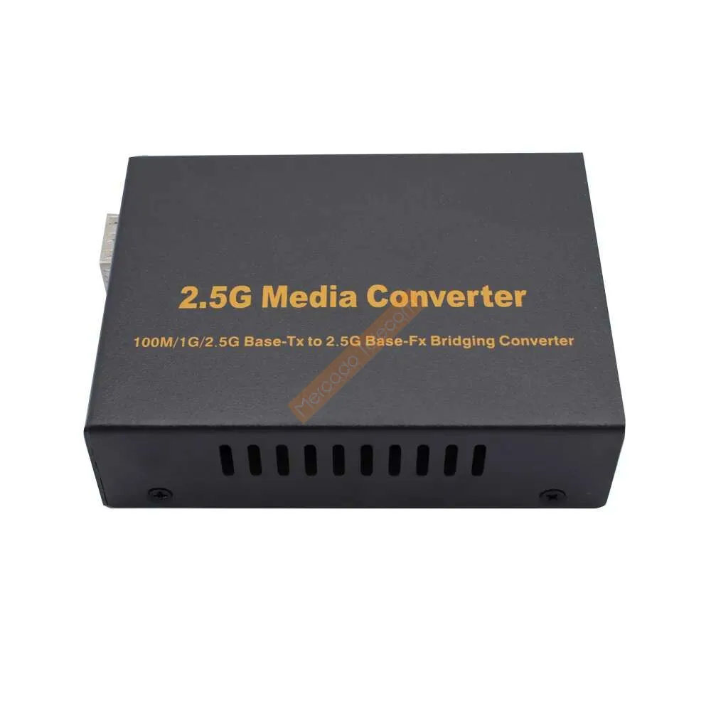 1.25G/2.5G SFP Fiber media converter Ethernet Media Converter, 2.5G, RJ45, Gigabit SFP Media Converter With Power adapter