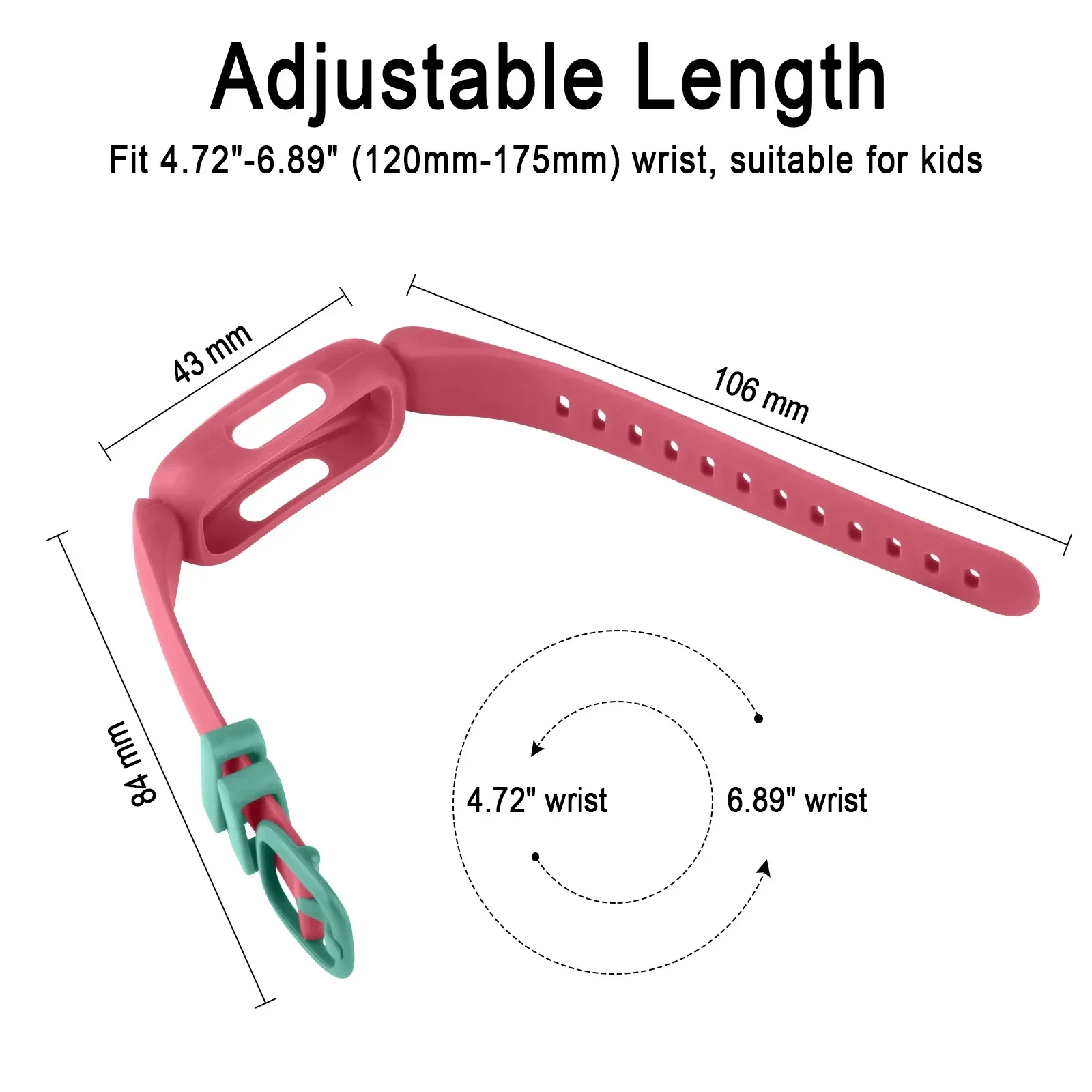 Ремешок для часов Fitbit Inspire 2/inspire HR/Ace 2 3, браслет, браслет, сменный ремешок для часов