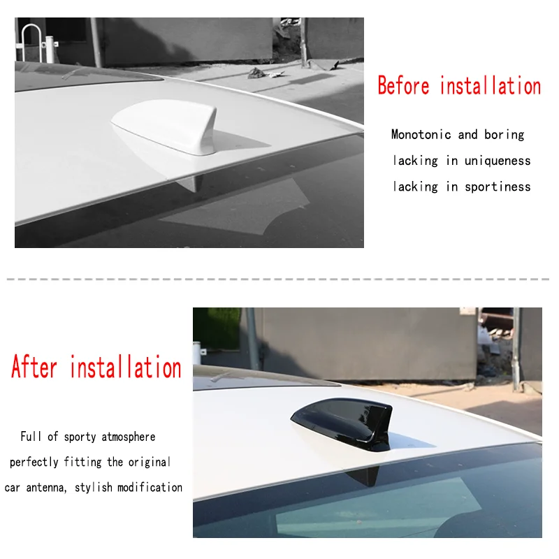 FOR Honda Civic INTEGRA 2022-2023 Shark Fin Antenna Decorative Cover Roof Antenna Modification Car accessories