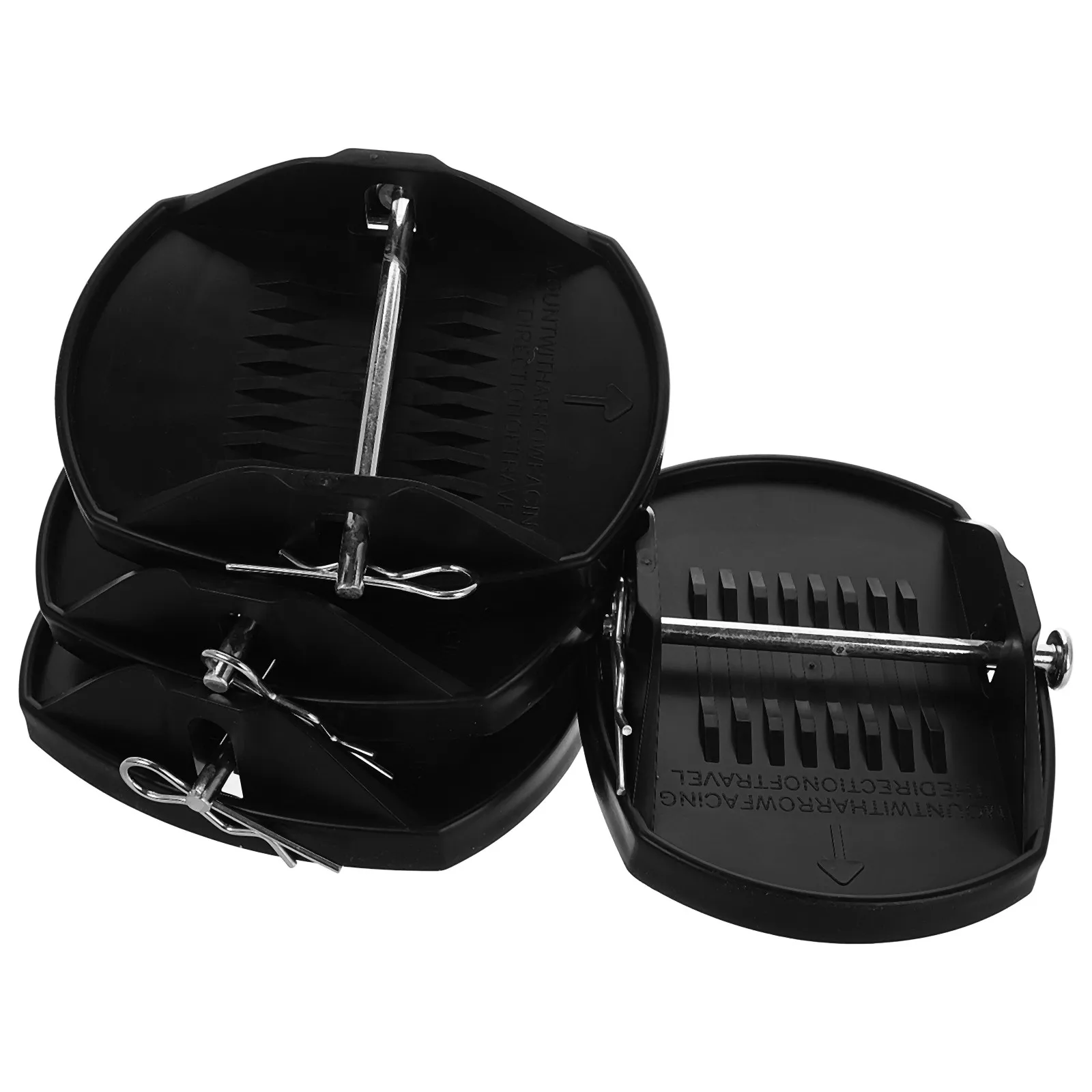 

Комплект из 4 усиленных опорных подушек для автодомов и прицепов, для выравнивания и стабилизации, из полипропилена