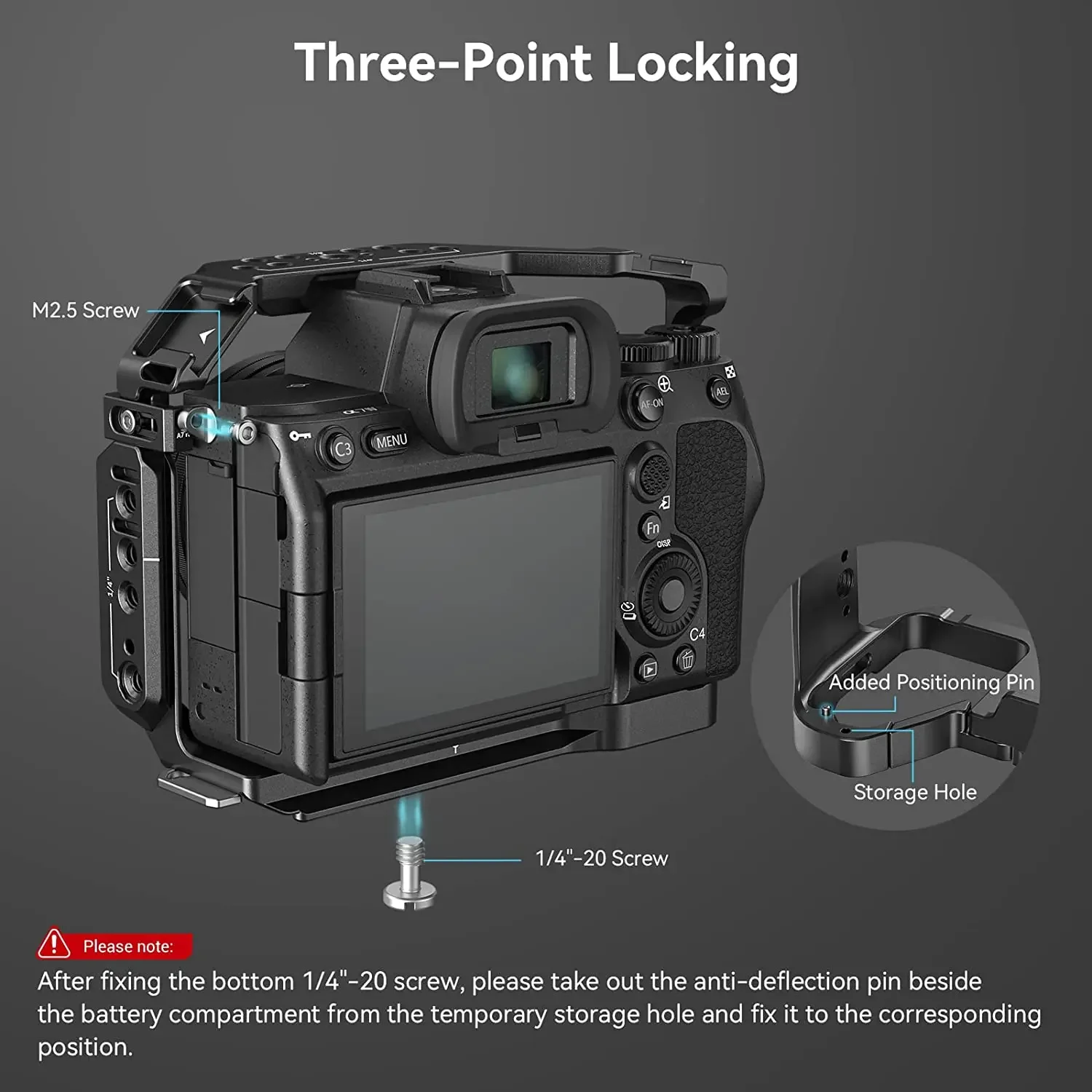 

New SmallRig Full Camera Cage for A7RV / A7IV / A7R IV / A7SIII / Alpha 1 Camera Rig - 3667B