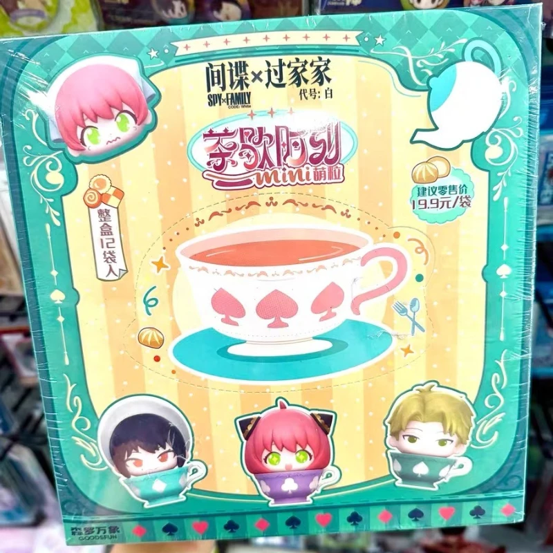 SPY×FAMILY Break Time Mini Blind Bag Q Muñeca Adorable Anya Yor Bond Forger Twilight Figuras de Acción Anime Decoración Colección Regalos
