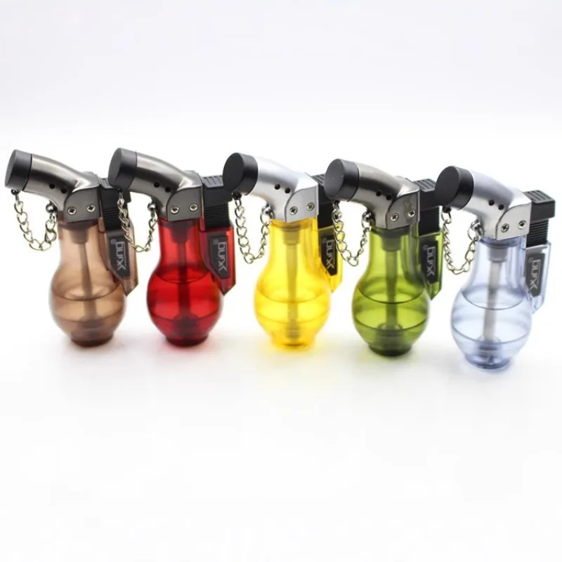 

Pipe Shape, Personalized and Creative Direct Impact Windproof Blue Flame Mini Welding Torch Lighter Men's Smoking Accessories
