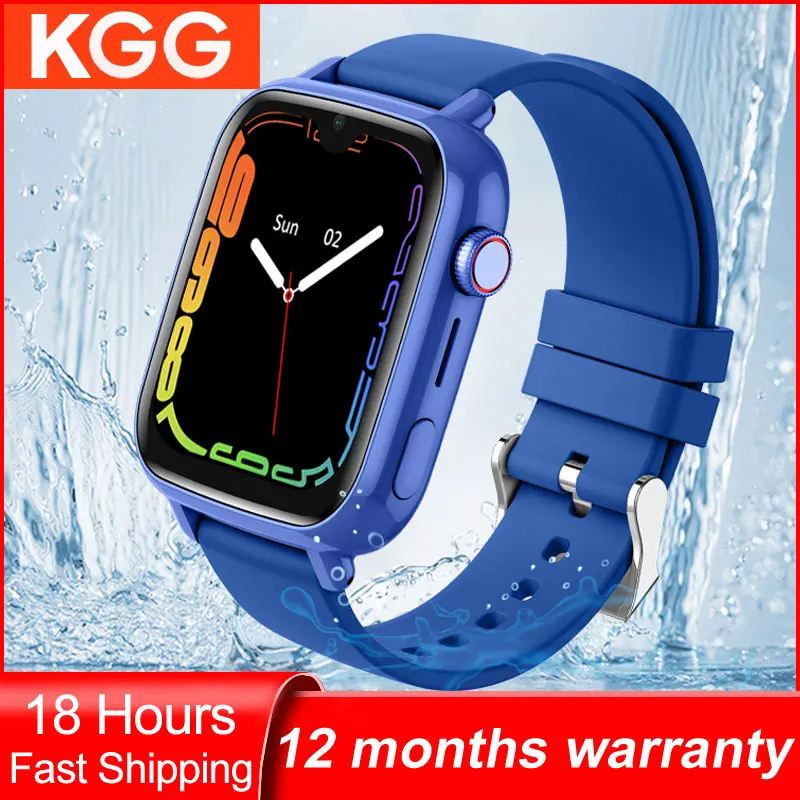 Kids Smart Watch Phone 4G GPS WIFI Video Call SOS APP Download Child Camera Monitor Tracker Location Clock Christmas Gifts