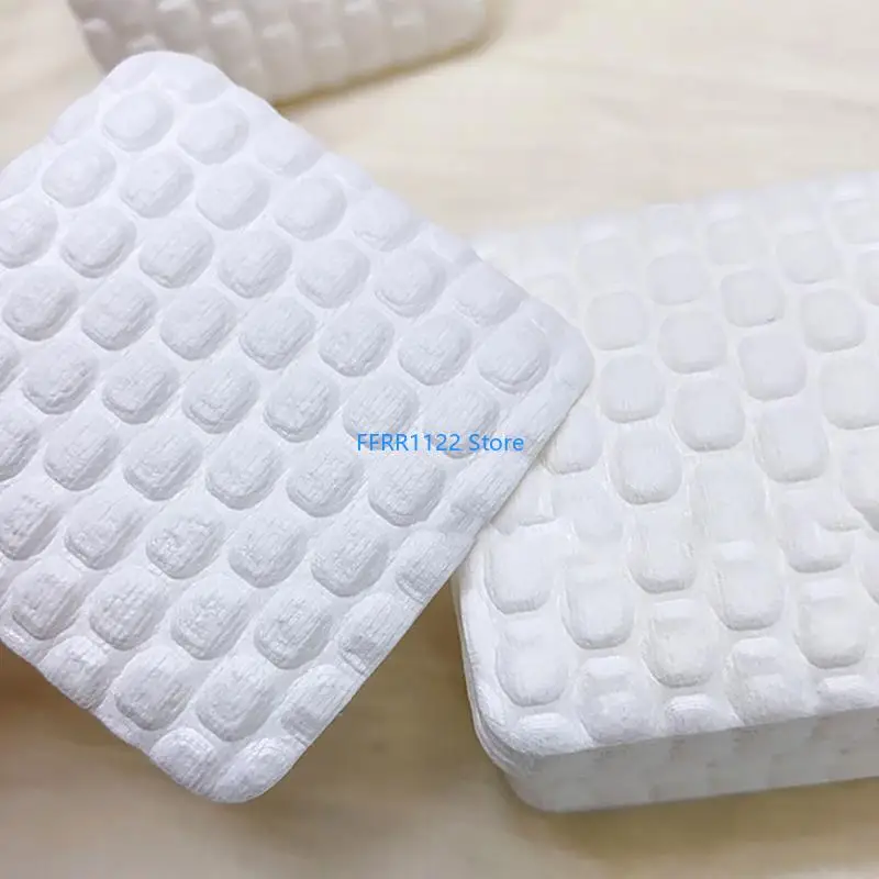 y1uf 200/500pcs مناديل الظفر الحرة ، 200/500pcs منصات تنظيف الأظافر غير المنسوجة