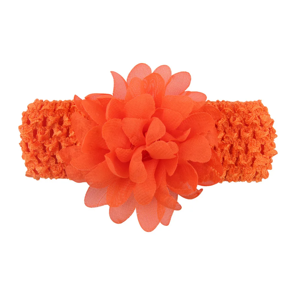 

9Pcs Children Headwrap Solid Color Hair Hoop Flower Pattern Headb Baby Hair Accessories Perfect for Party Daily Life
