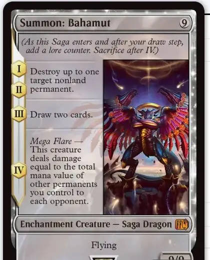 Ron's 19 Tcg Proxy Cards Vivi Ornitier Sephiroth, Fabled SOLDIER Summon Bahamut Cloud, Traveling Chocobo-Holo(Nonfoil)
