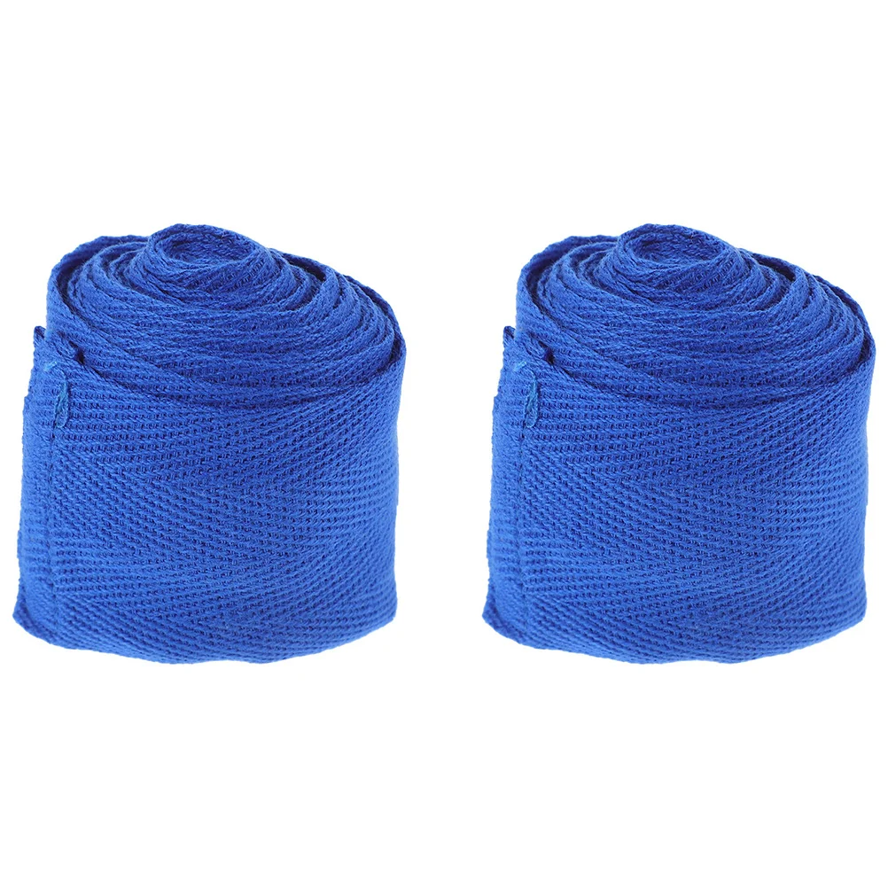 

2pcs 2 Rolls Hand Wrap Straps For Boxing Breathable Cotton Bandage Sweat Absorbing Wrist Support Lightweight Training Accessory