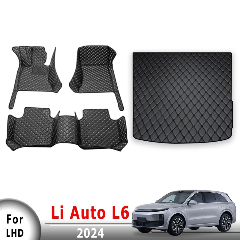 

Car Floor Mats Trunk Carpets For Lixiang Li Auto L6 2024 Covers Product Auto Interior Accessories Foot Pads Waterproof Parts